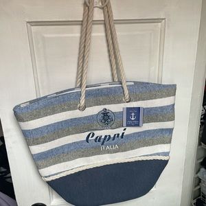NWT travel/beach bag from Capri Italy